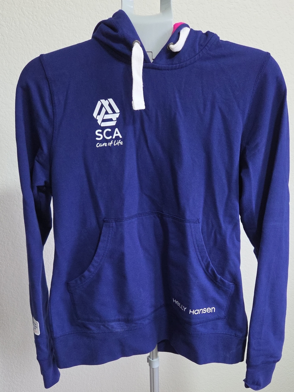 Helly Hansen Women's Royal Blue Logo Zip-Up Hoodie